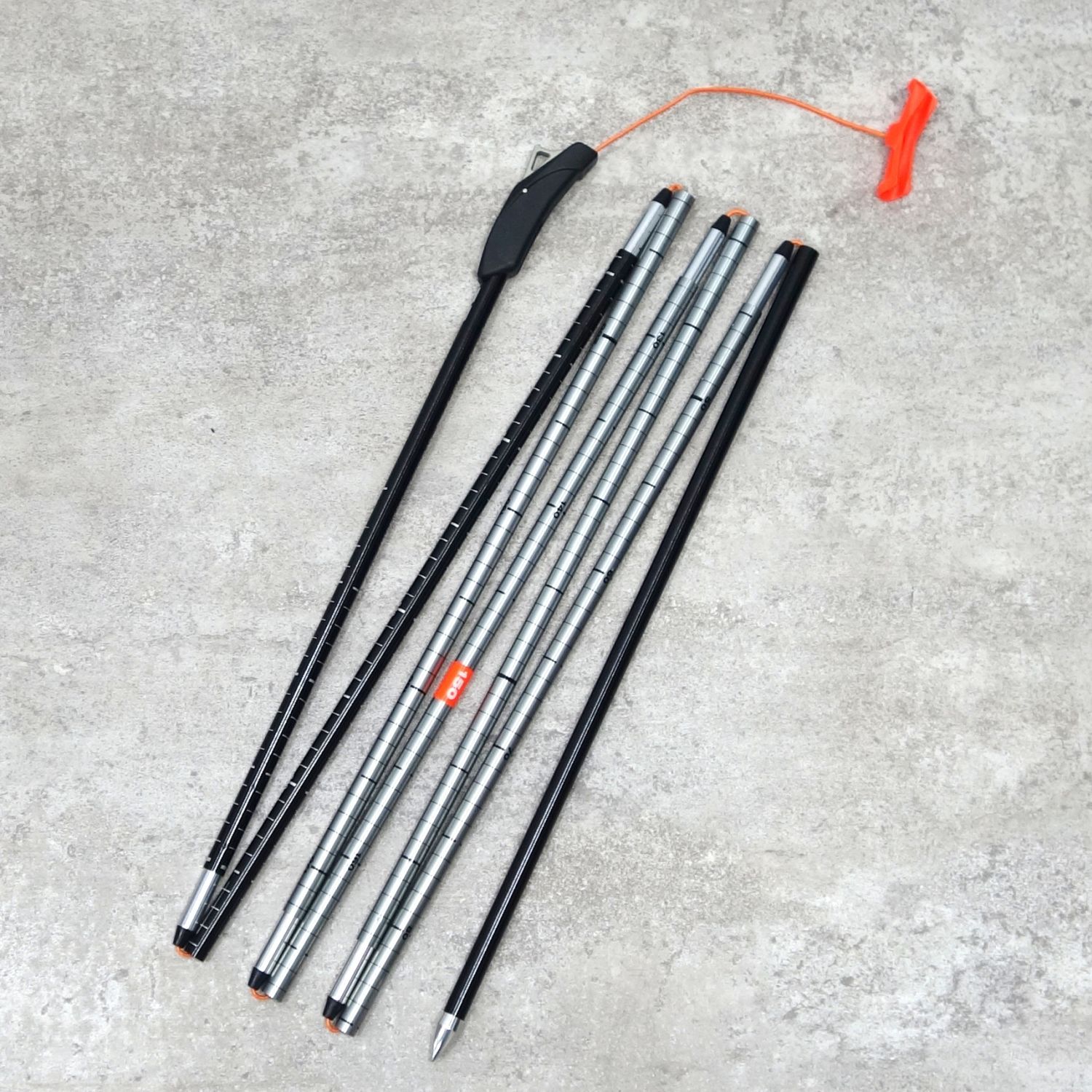 極美品 マムート MAMMUT アバランチギア ビーコン ショベル プローブ 