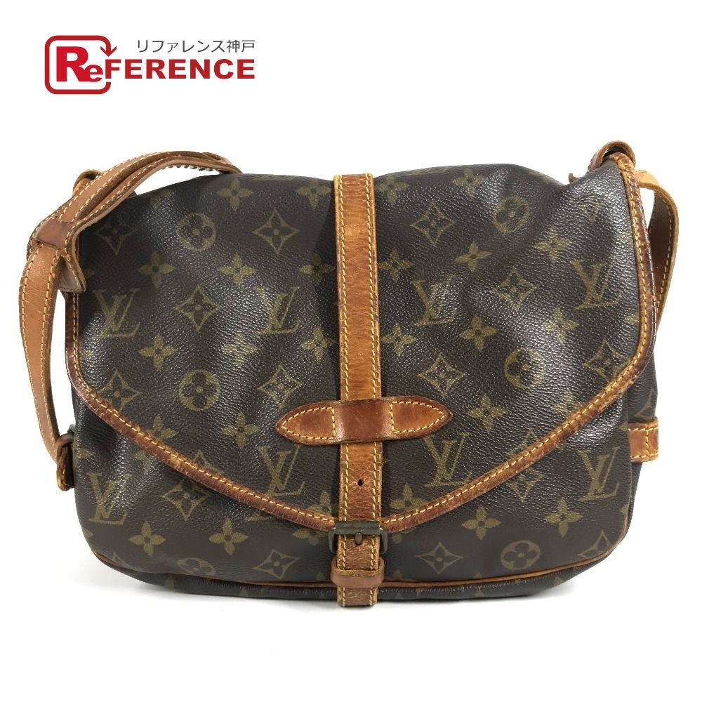 LOUIS VUITTON ルイヴィトン ショルダーバッグ ソミュール30 ソミュール30 M42256 モノグラムキャンバス ブラウン