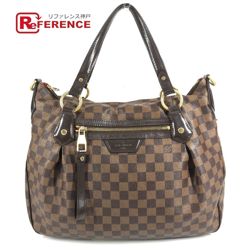 LOUIS VUITTON ルイヴィトン ショルダーバッグ イーヴォラMM イーヴォラ MM Ｎ41131 ダミエキャンバス エベヌ ブラウン