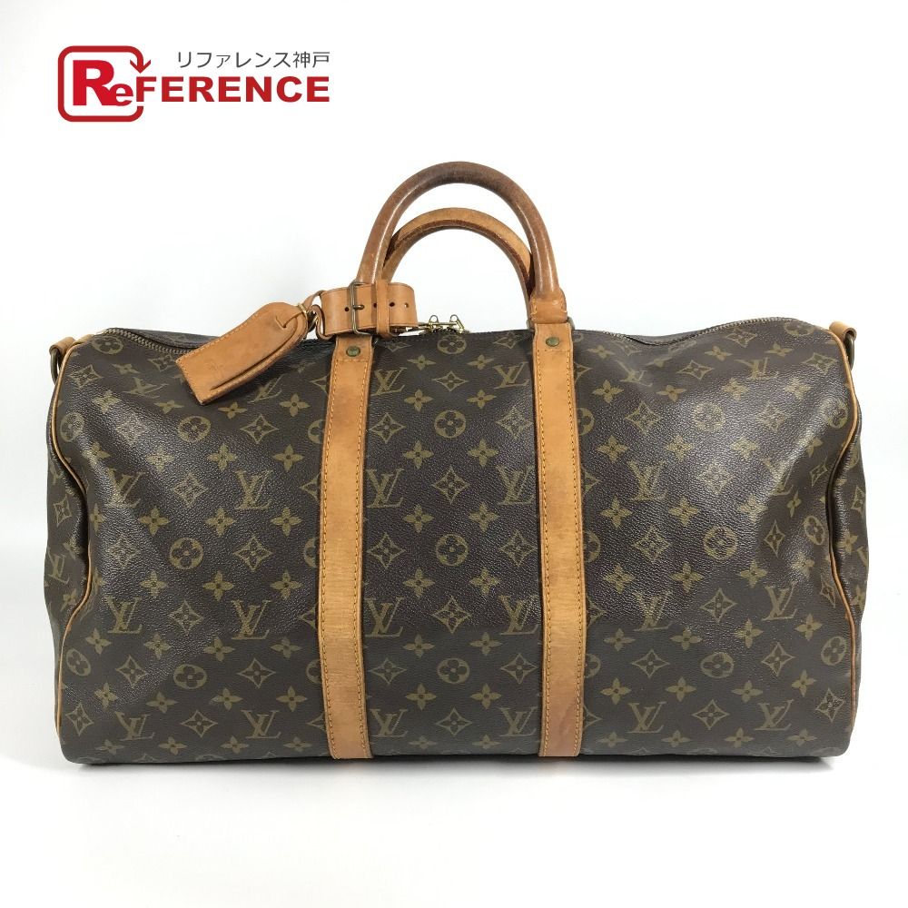 LOUIS VUITTON ルイヴィトン ボストンバッグ キーポルバンドリエール50 キーポル バンドリエール 50 M41416 モノグラムキャンバス ブラウン