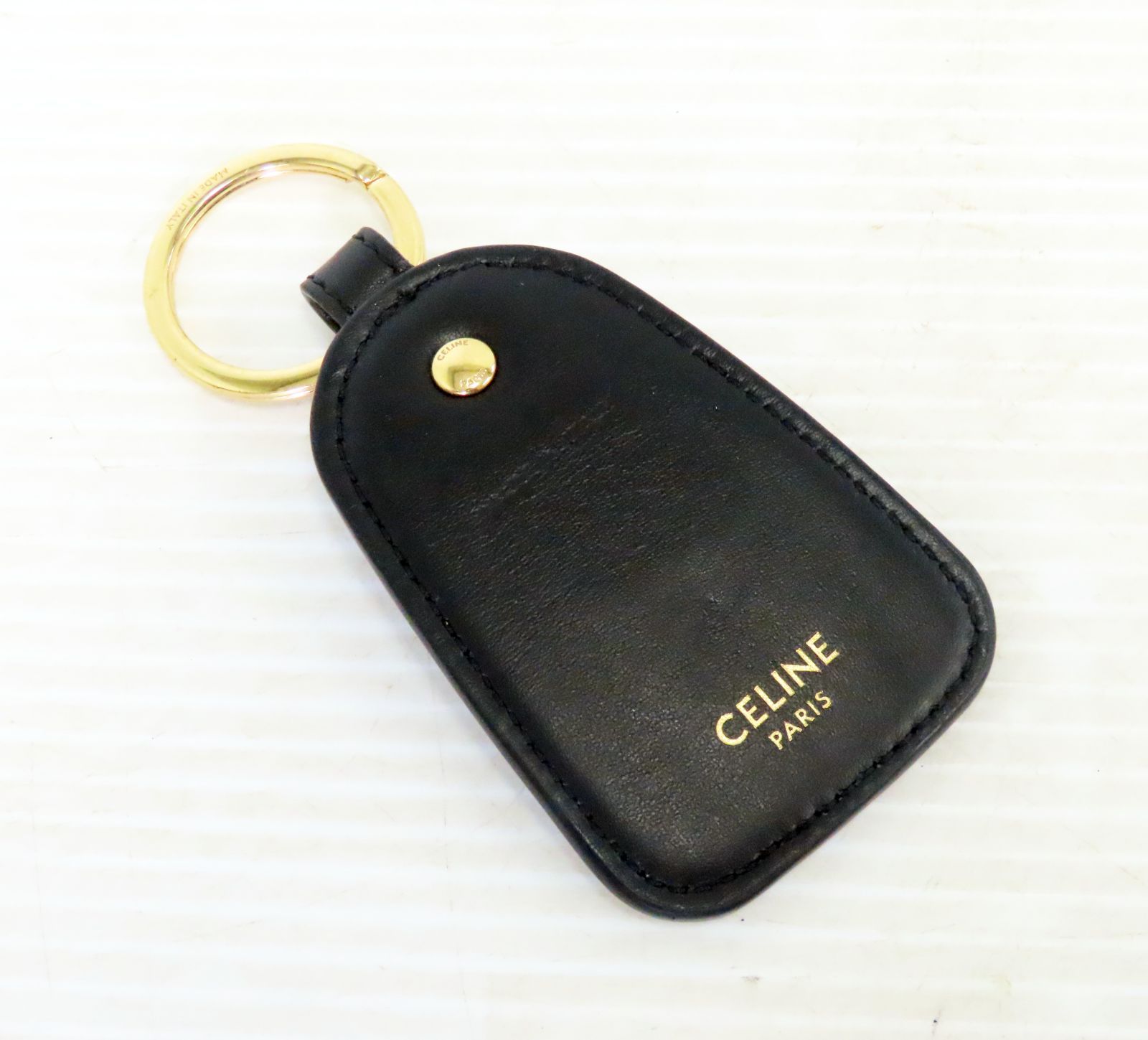 CELINE セリーヌ トリオニフ キーホルダー キーリング☆0528-655