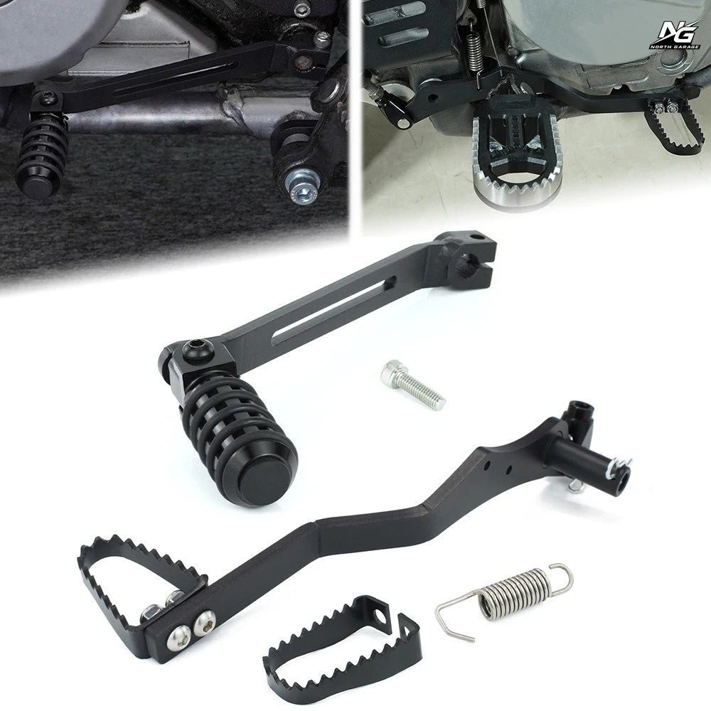 ギアシフターシフトレバー DR650 1996-2020 - 25 DR 650 オートバイ折りたたみ式ブレーキペダルレバー