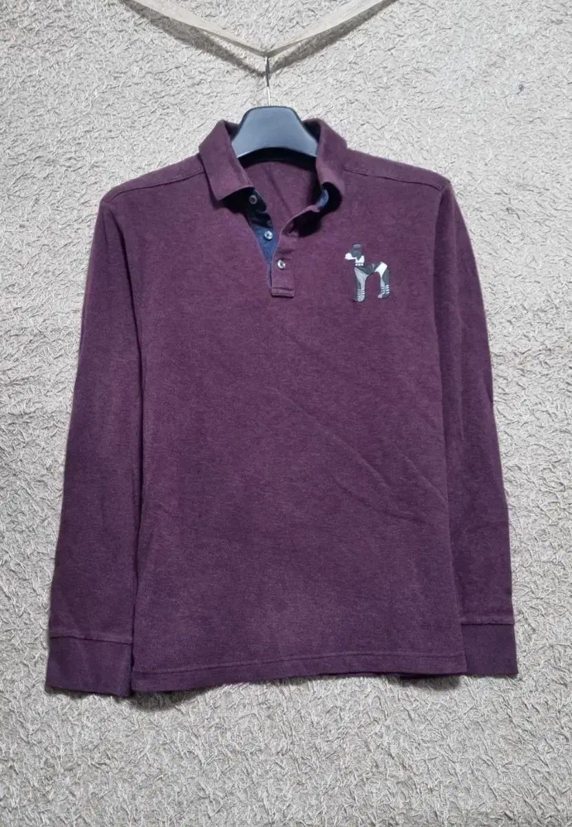 105-110 HAZZYS メンズ 長袖 ポロTシャツ
