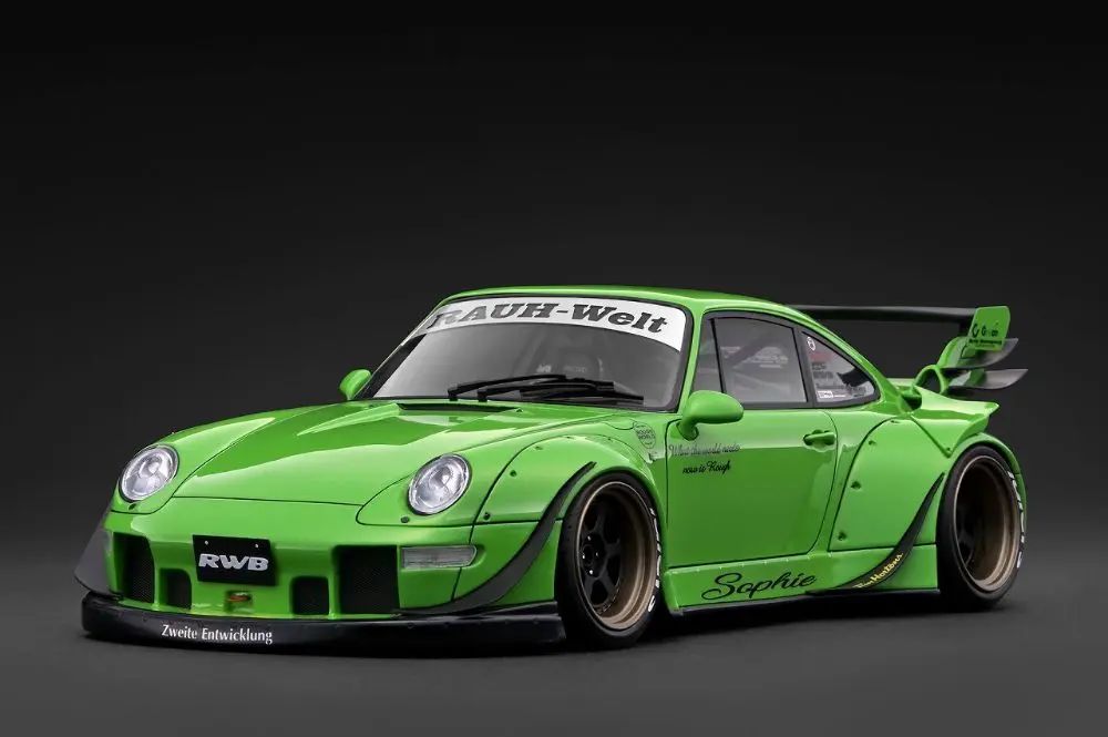 RWB 993 Green (1/18 Scale)