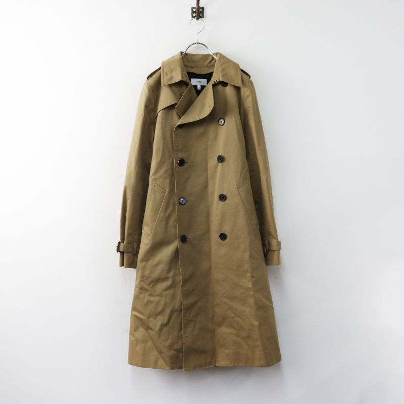 ハイク HYKE 17005 TRENCH COAT トレンチコート 4\ベージュ ウールライナー付 ロング ベルト【2400014985177】