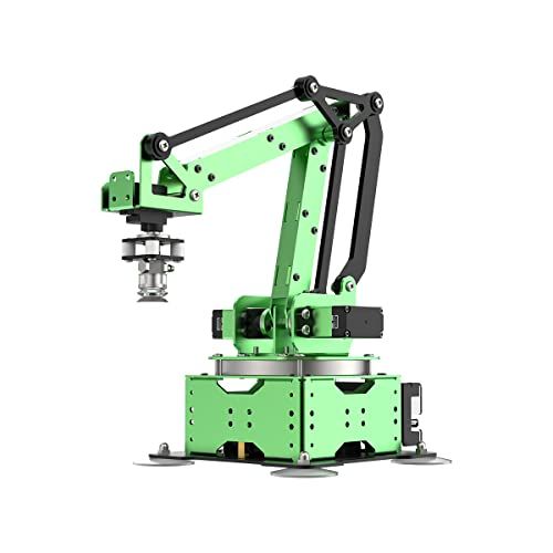 ロボットアームキット、Arduiino Pythonプログラミング、ESP32オープンソーススマートロボットアーム、バスサーボ、吸引ノズル、Wi-Fi＆Bluetooth接続、STEM科学教育用スターターキット、MaxArm(沖縄・離島の方発 4ded809c