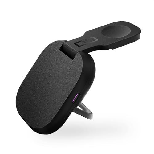 CIO NovaWave 3Way+ [3in1 Qi2 & Apple Watch 充電器] MagSafe対応 ワイヤレス充電器 スタンド iPhone 17 / 16 / 15 / 14 / 13 / 12 / AppleWatch U 4af480ea
