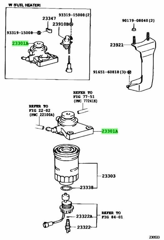トヨタ 純正品 80系 ランドクルーザー ランクル HDJ81V フューエル
