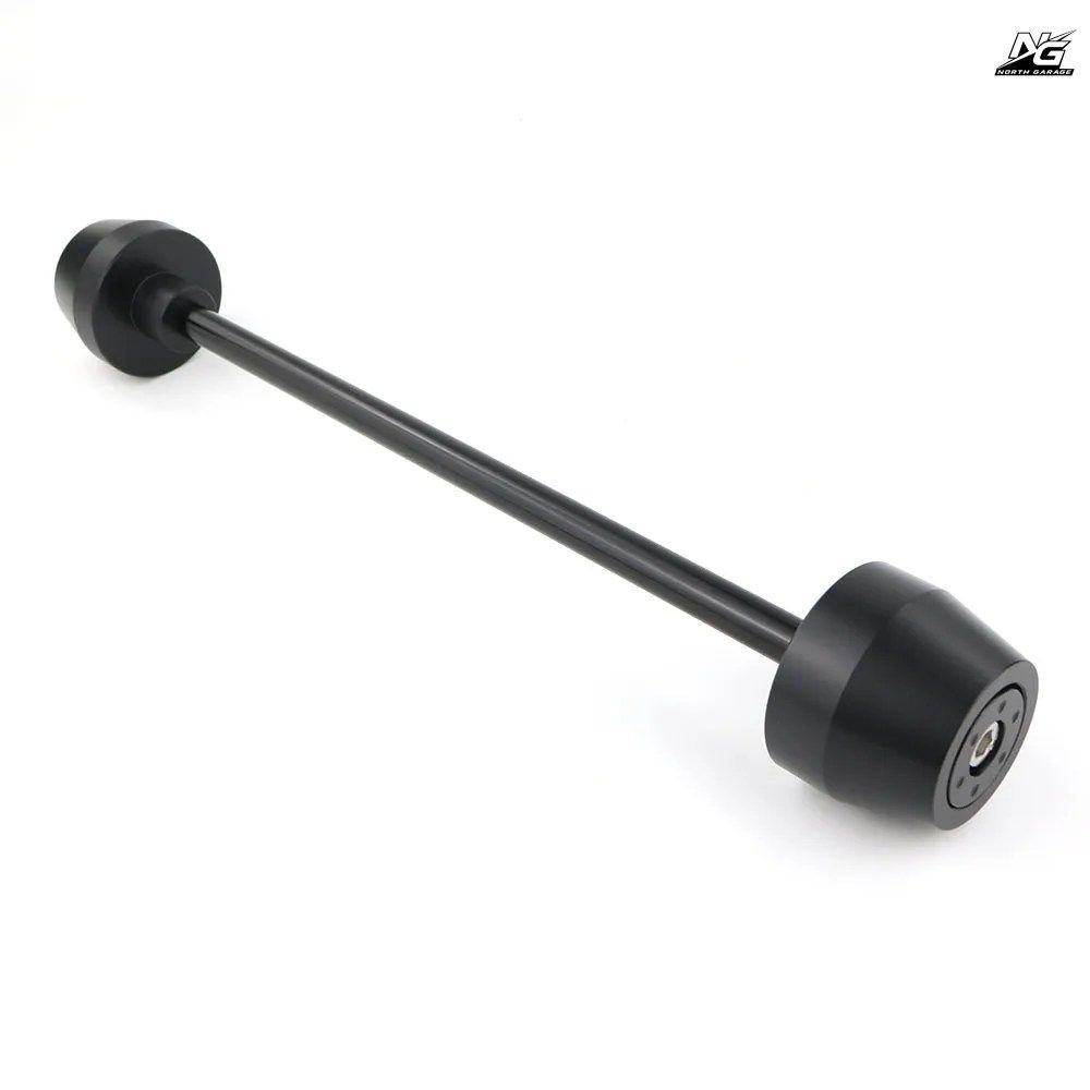 フロントホイールスライダークラッシュパッドPOMアクスルフォーク転倒防止プロテクタートライアンフスピードトリプル1050 2004-2010タイガ