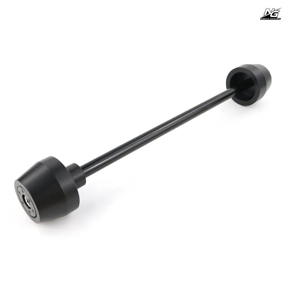 フロントホイールスライダークラッシュパッドPOMアクスルフォーク転倒防止プロテクタートライアンフスピードトリプル1050 2004-2010タイガ