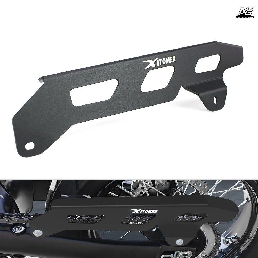 スプロケットプロテクター カワサキ KLX250 / S / SF 2009-2020 KLX300 / S 2021-2025 オートバイチェーンカバー装飾ガード