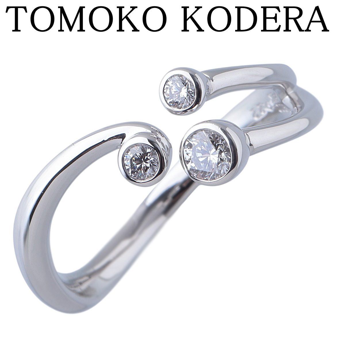 小寺智子 スノーイングナイト リング ダイヤ 0.22ct Pt900 新品仕上げ済 TOMOKO KODERA トモコ コデラ【26116】