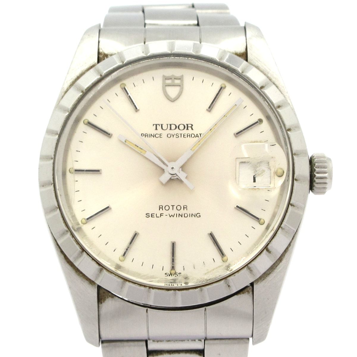 TUDOR(チューダー/チュードル) 腕時計 プリンスオイスターデイト 75000 メンズ SS/要OH シルバー