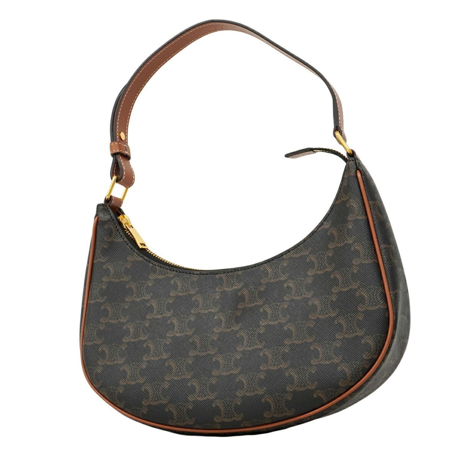 セリーヌ(Celine) セリーヌ ハンドバッグ トリオンフ アヴァ ブラウン ブラック レディース