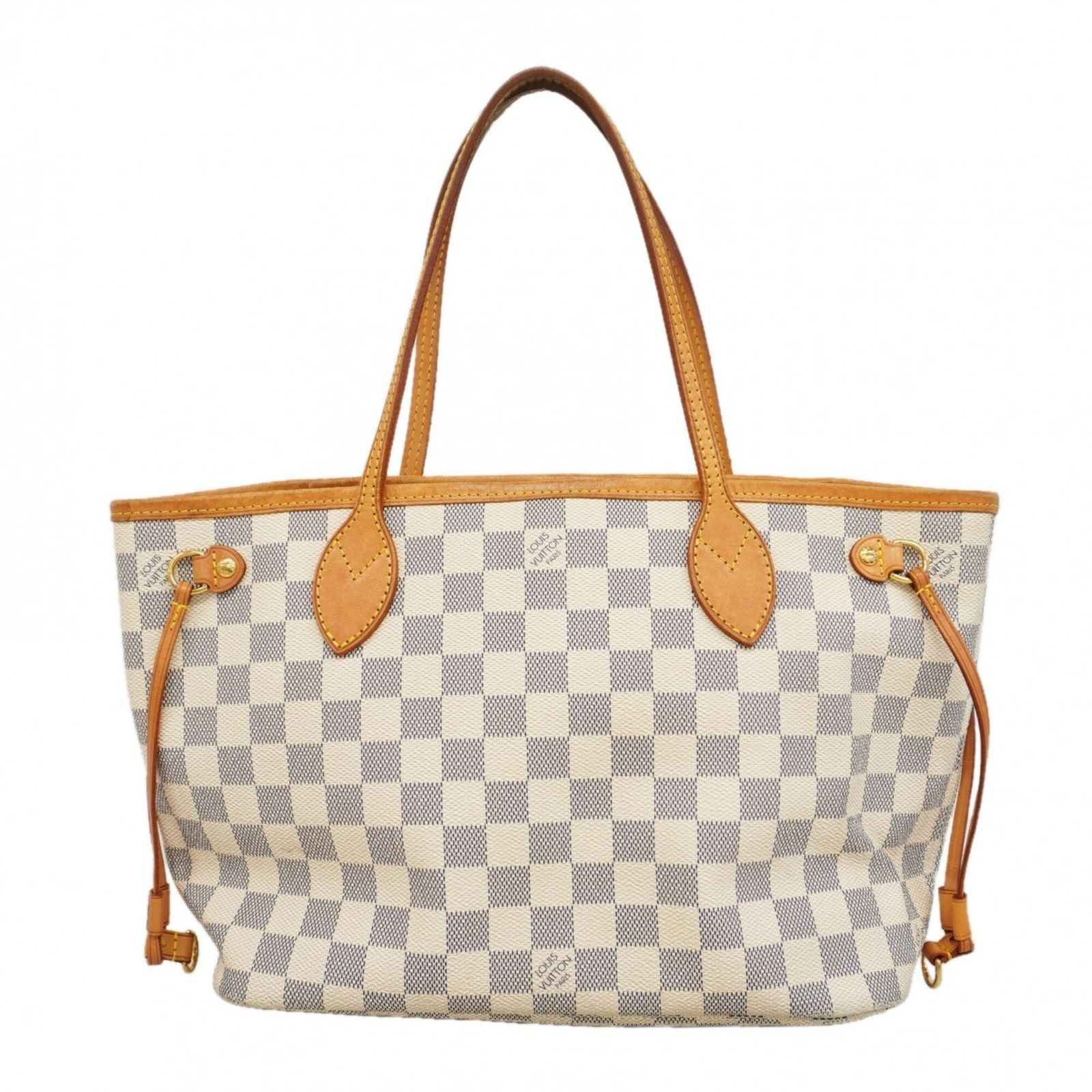 ルイ・ヴィトン(Louis Vuitton) ルイ・ヴィトン トートバッグ ダミエ・アズール ネヴァーフルPM N51110 ホワイトレディース