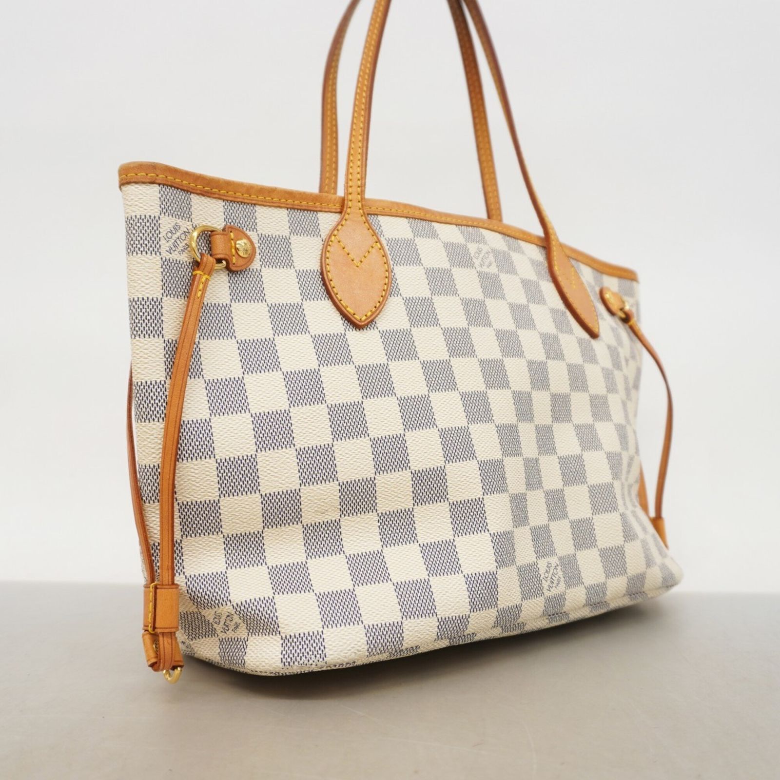 ルイ・ヴィトン(Louis Vuitton) ルイ・ヴィトン トートバッグ ダミエ・アズール ネヴァーフルPM N51110 ホワイトレディース