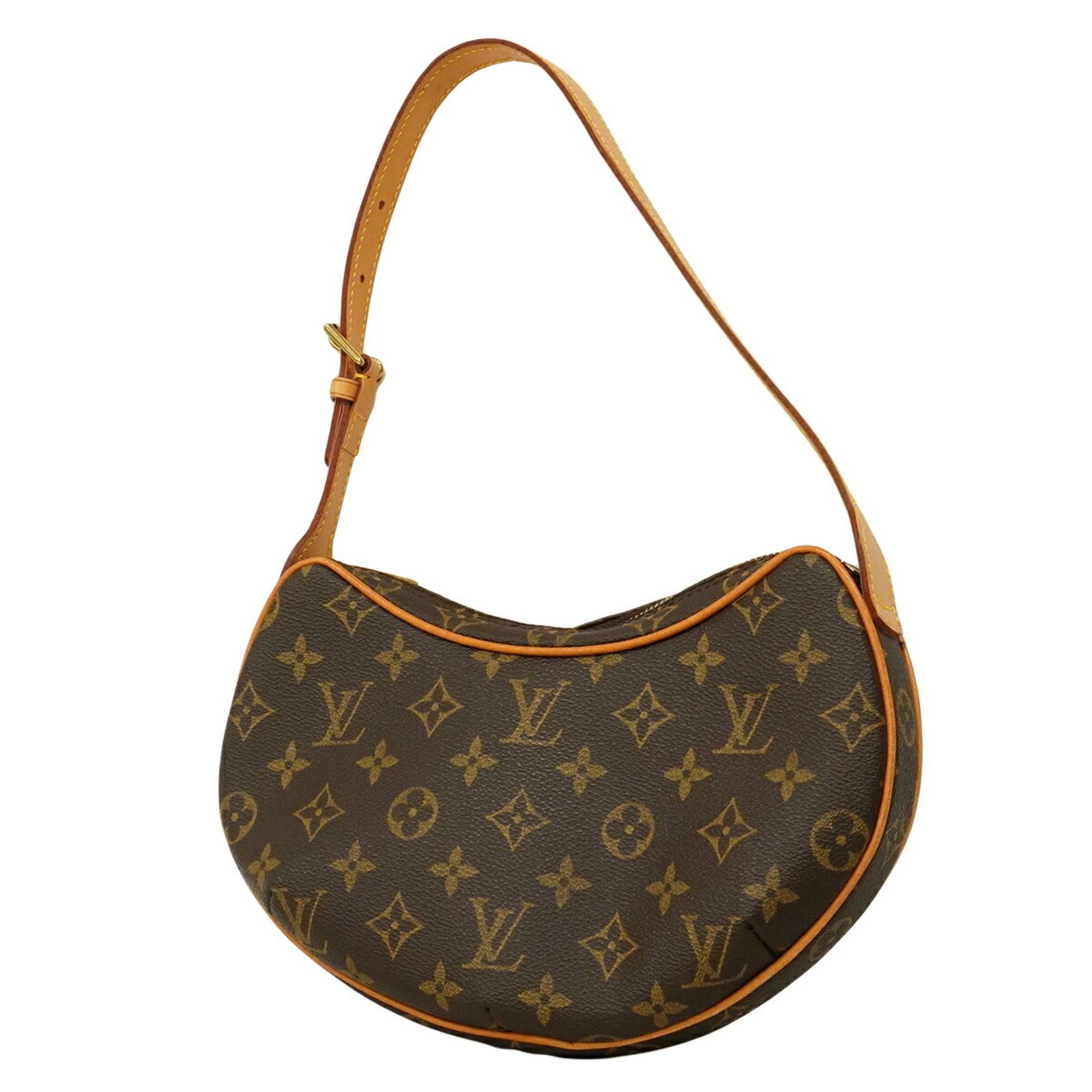 ルイ・ヴィトン(Louis Vuitton) ルイ・ヴィトン ショルダーバッグ モノグラム ポシェットクロワッサン M51510 ブラウンレディース