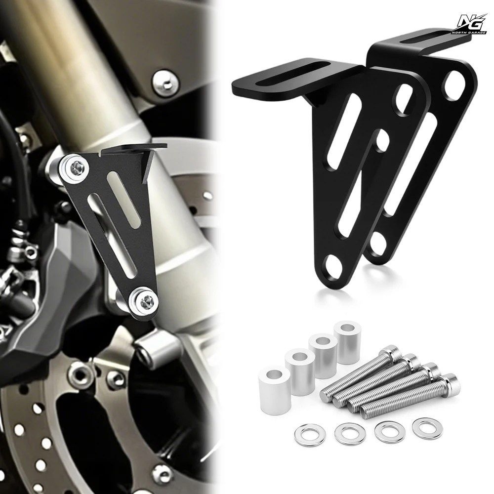 オートバイ ヤマハ FJR1300A 2006-2017 2018 フォグ FJR1300 A ライトブラケット 補助ライト取り付けブラケット フロントポッドライトマウ