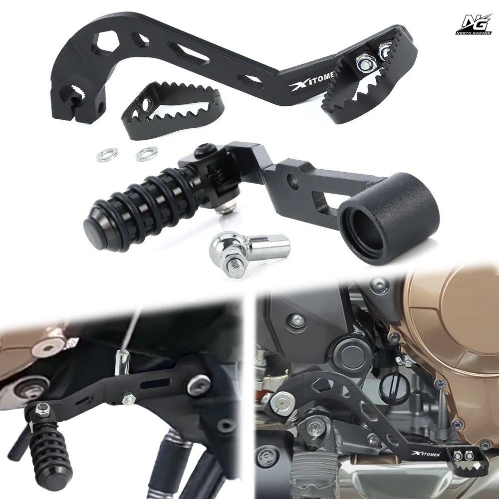 ホンダ CRF 1000L アフリカツイン 2018-2019 CRF1100L アフリカツイン 2020-2022 オートバイ用折りたたみ式ギアシフター シフトレバー ブレ