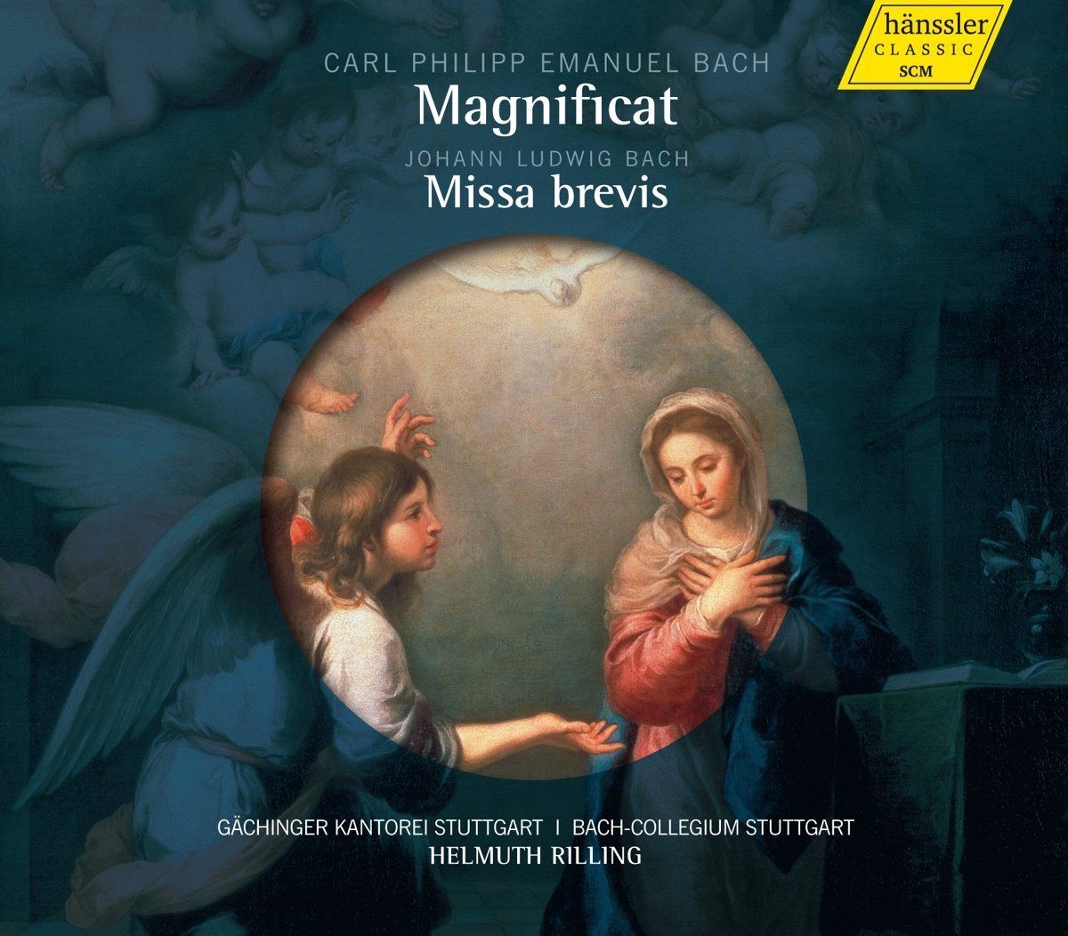 【CD】C.P.E.バッハ : マニフィカト | J.L.バッハ : ミサ・ブレヴィス (Carl Philipp Emanuel Bach : Magnificat | Johann Ludwig Bach : Missa brevis / He