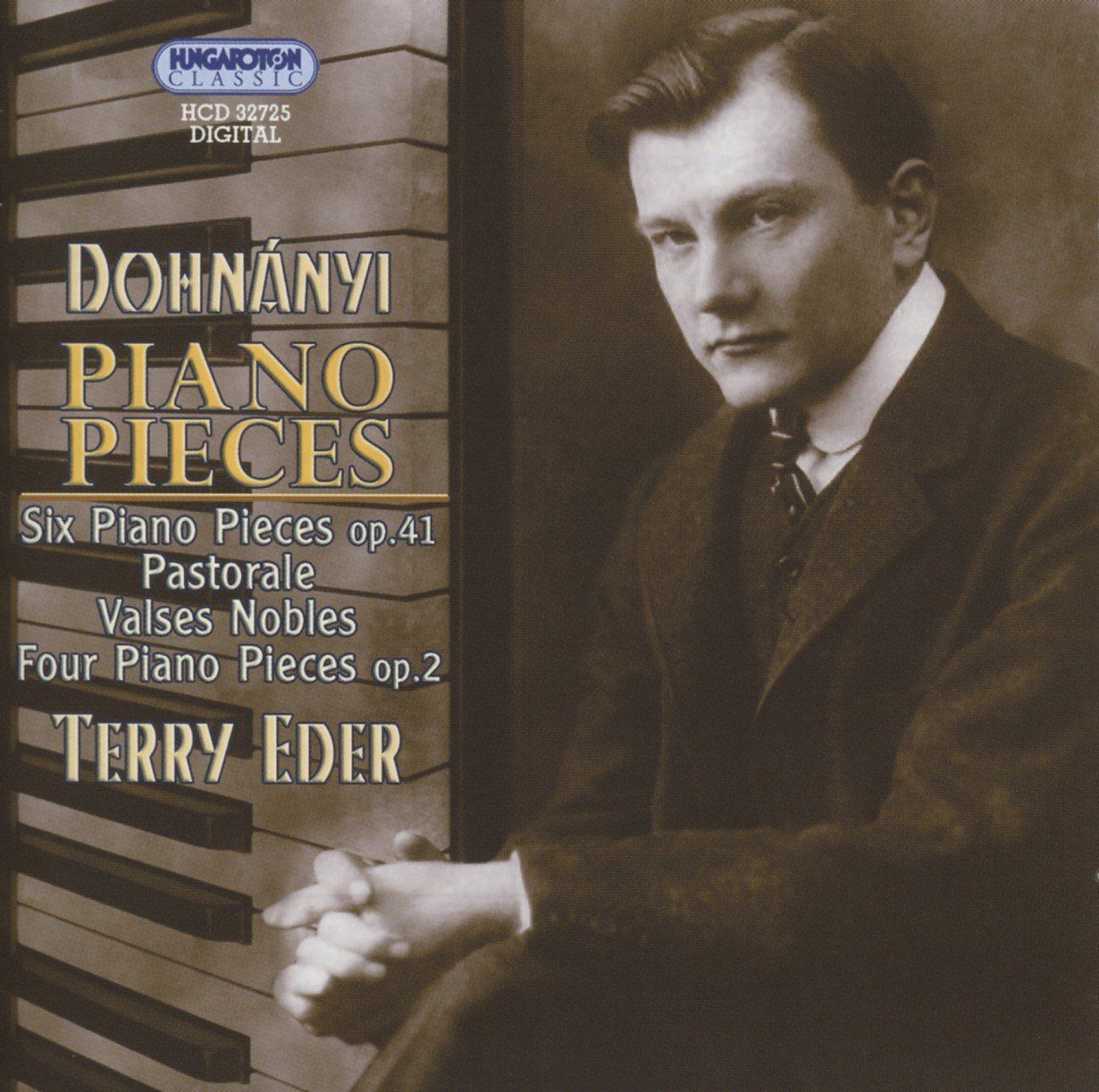 【CD】ドホナーニ : ピアノ作品集 (Dohnanyi : Piano Pieces ~ Six Piano Pieces op.41 , Pastorale , Valses Nobles , Four Piano Pieces op.2 /