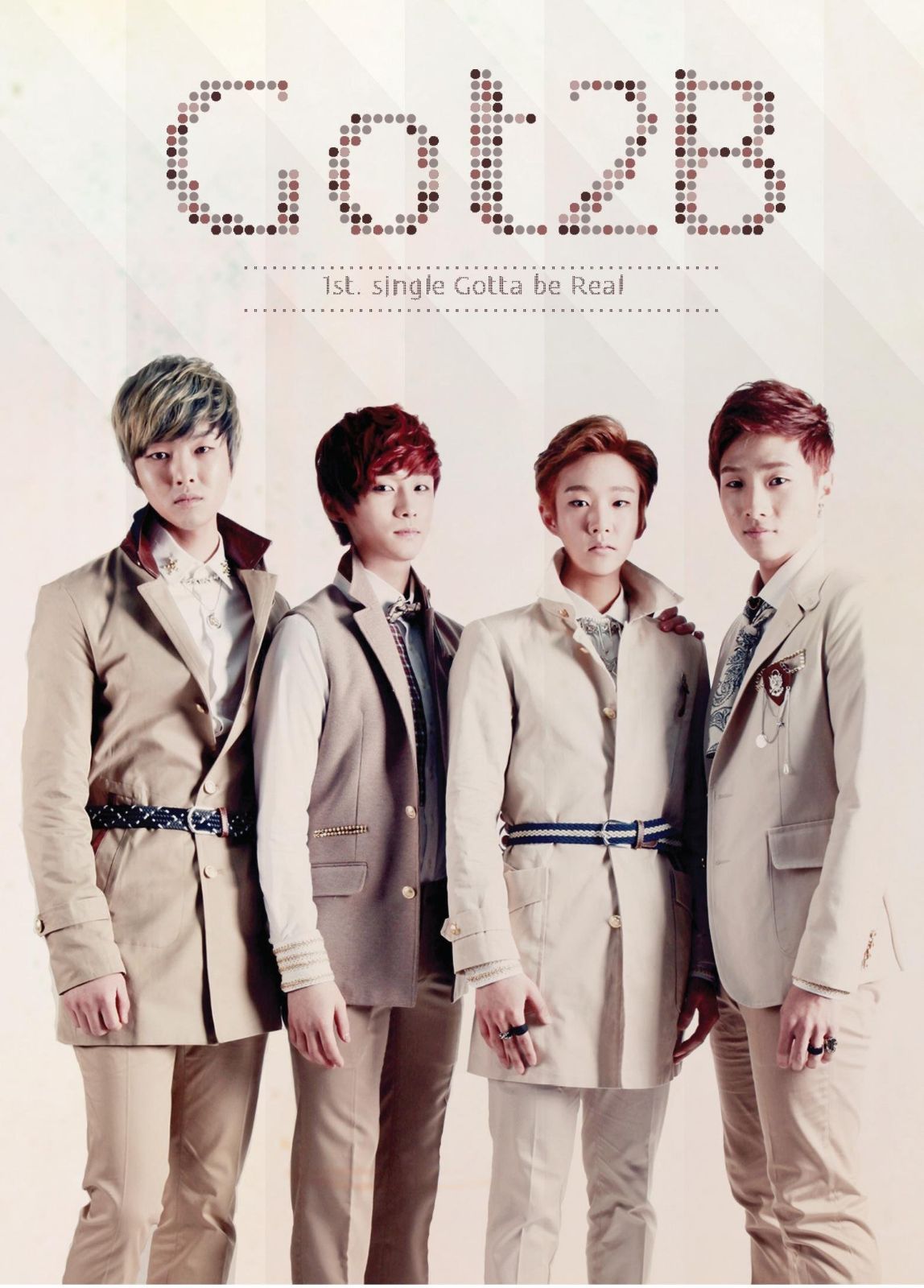 【CD】GOT2B 1st Single - Gotta Be Real (韓国盤)