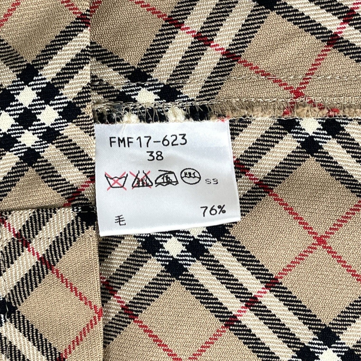 BURBERRY BLUE LABEL バーバリー ブルーレーベル FMF17-623 ノバ