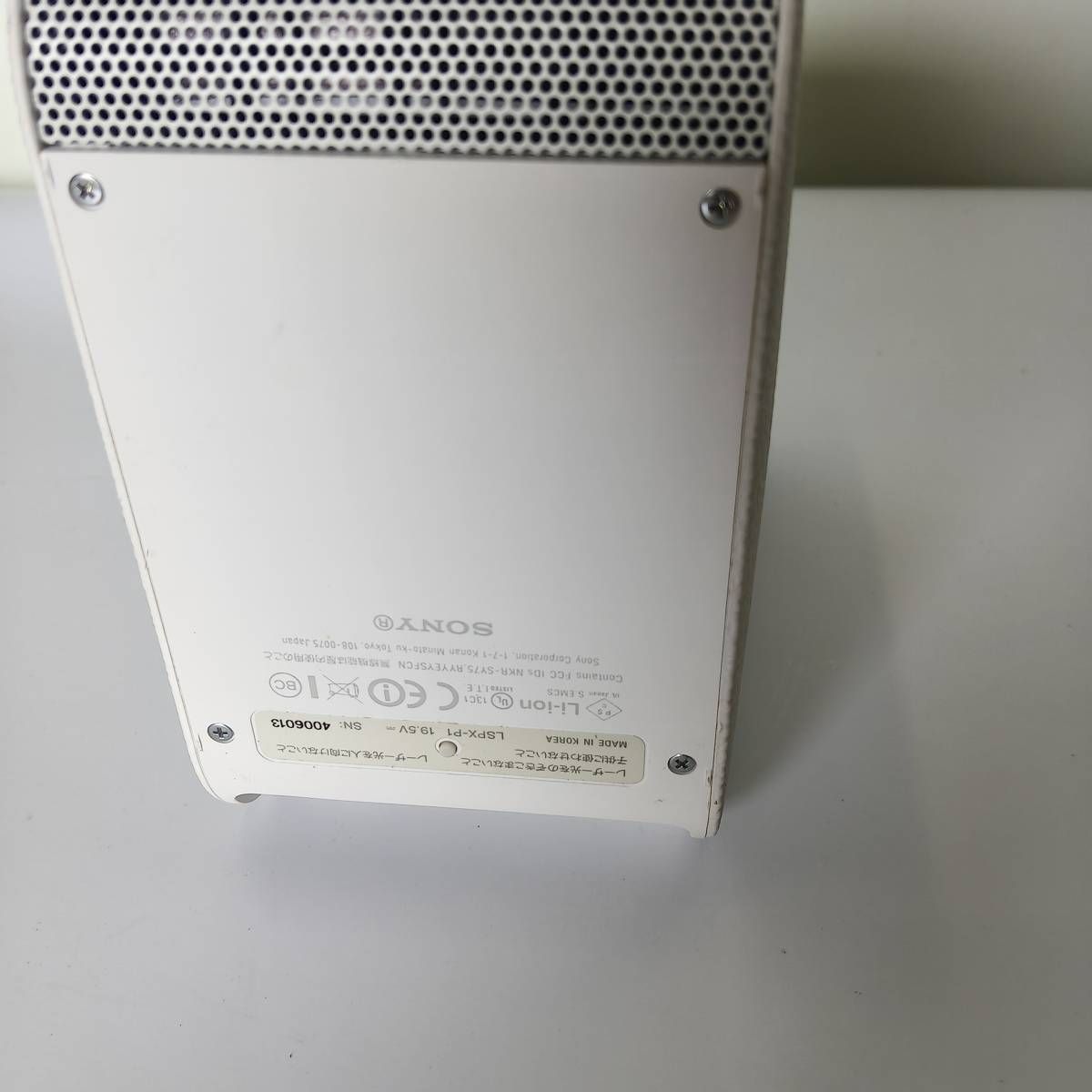 ジャンク品】SONY プロジェクター LSPX-P1 - メルカリ