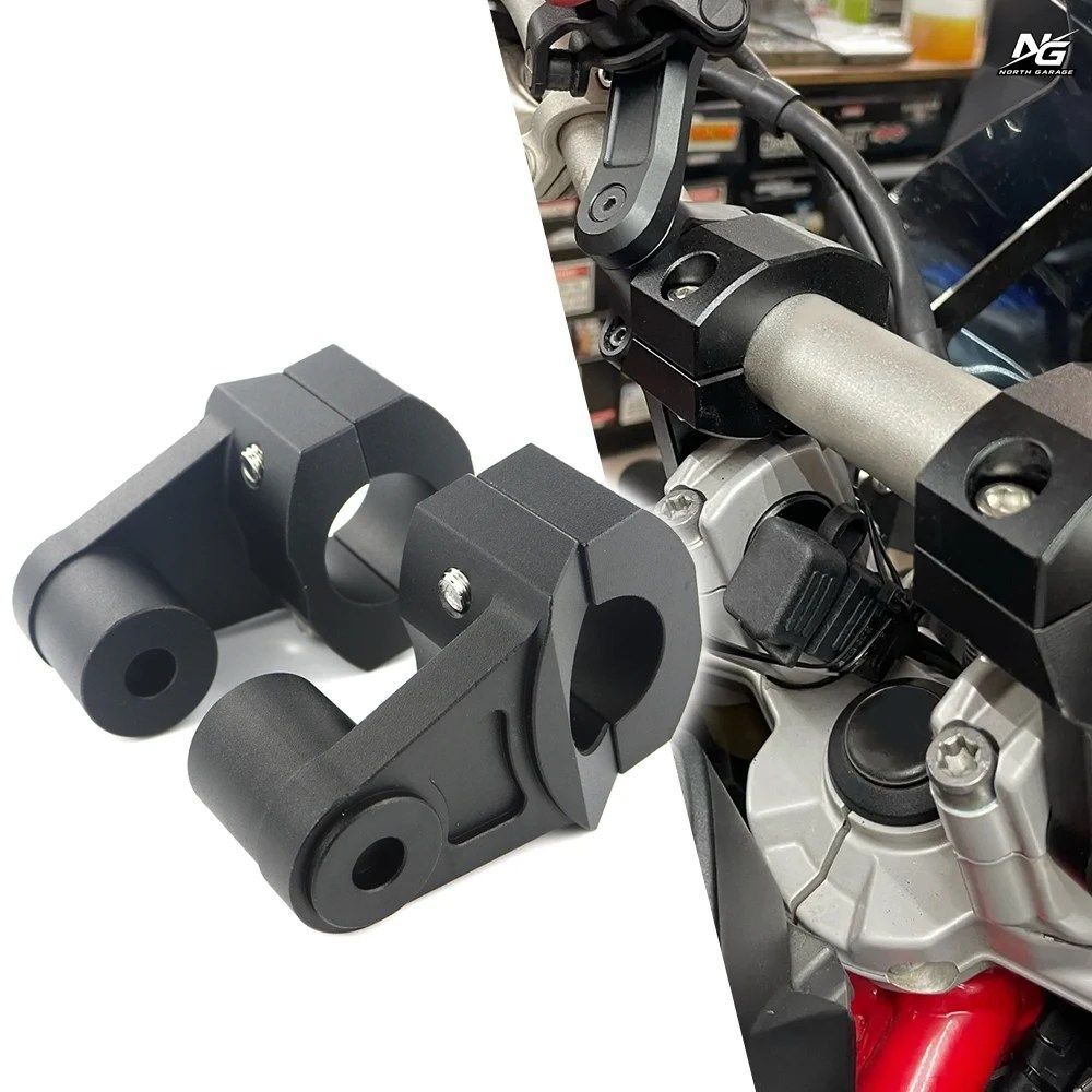 1/8インチ 28MM ハンドルバー ライザー ドゥカティ モンスター ムルティストラーダ スクランブラー BMW S1000R G650 R1200R アプリリア RSV