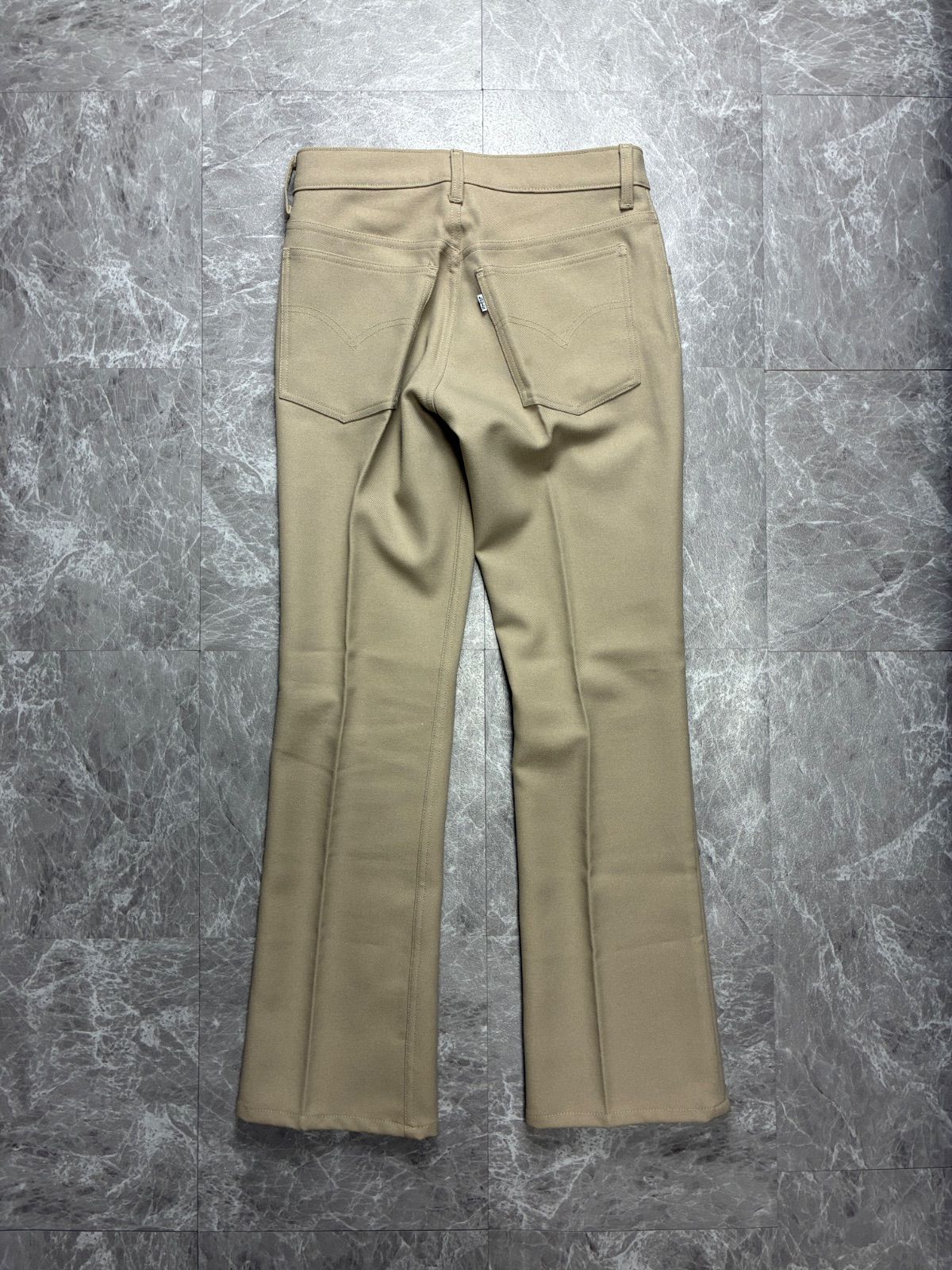 Levi's STA-PREST 517 フレアパンツ ベージュ W31 スタプレ リーバイス