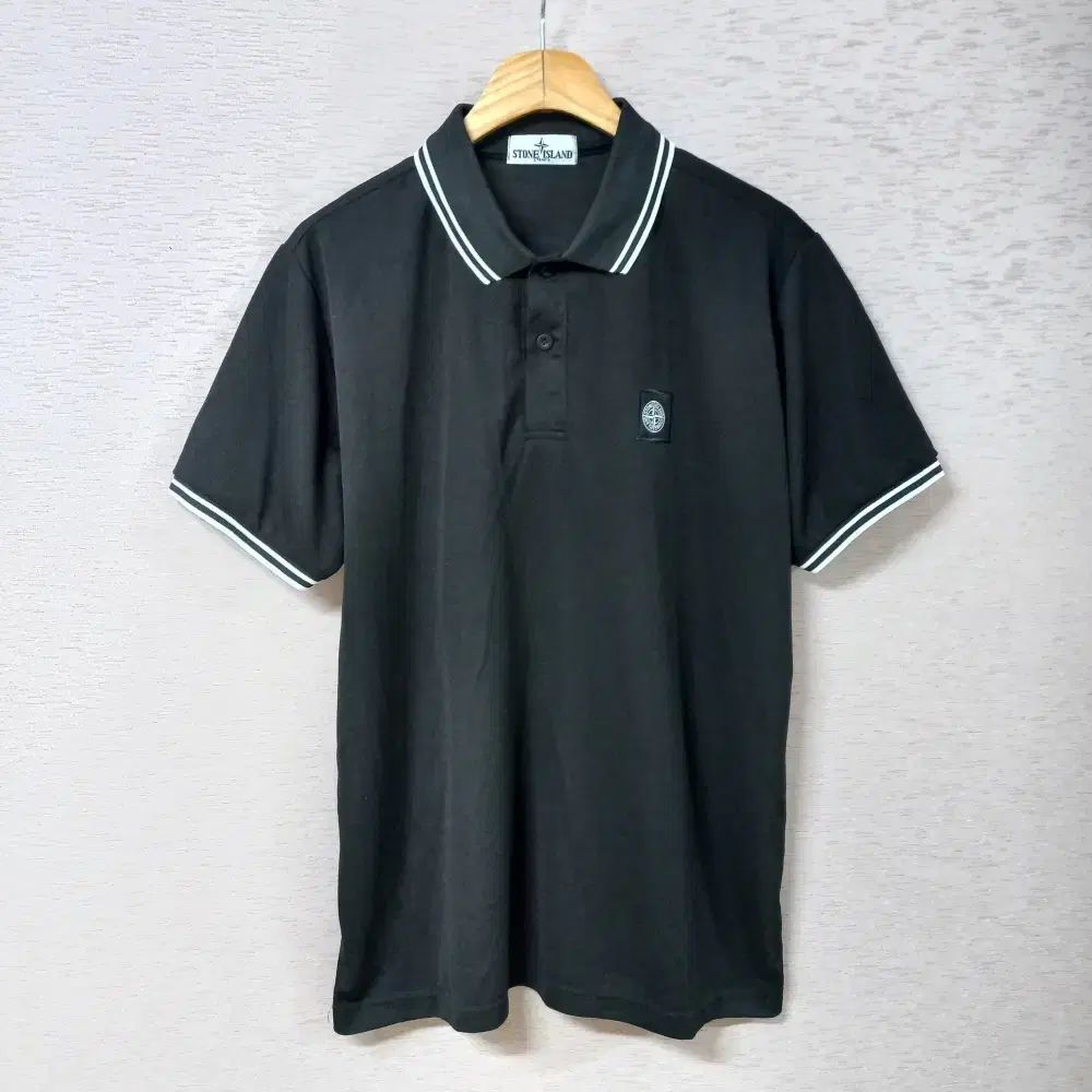 B5-29/ストーン ブラック 半袖 カラーTシャツ メンズ