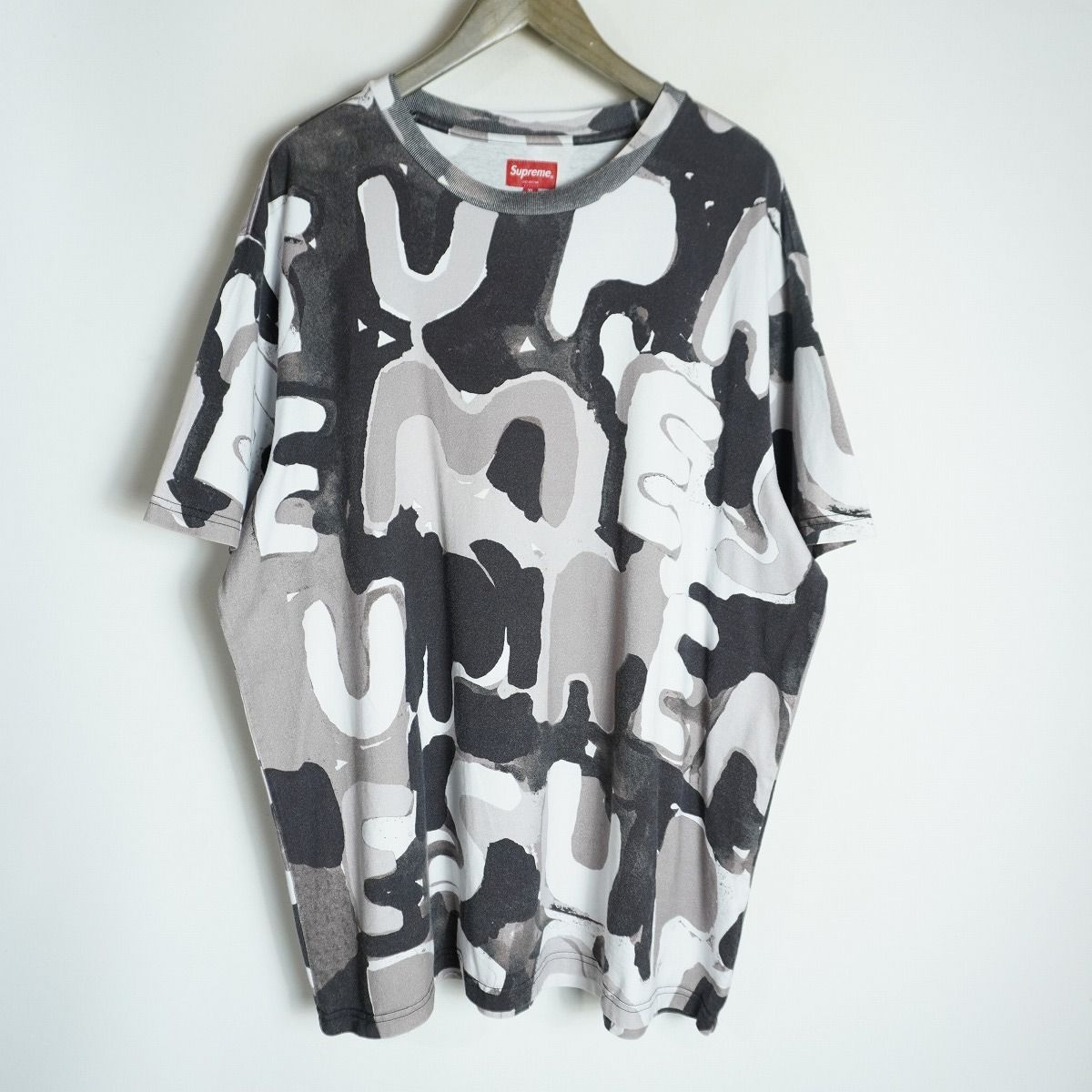 Supreme Painted Logo Shirt ブラック 20ss Supreme 20ss Painted Logo 