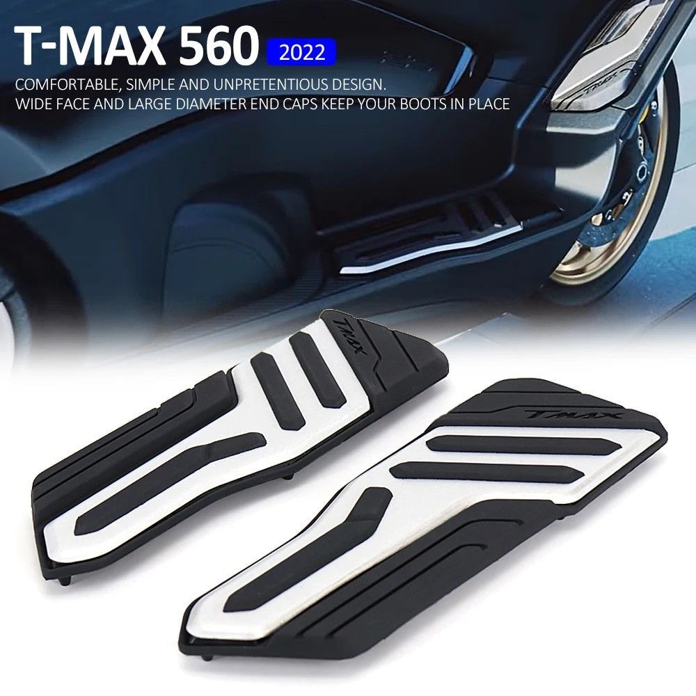 1 ペア ペダルフットペグフットレスト ヤマハ TMAX T-max 560 2022 オートバイ アクセ