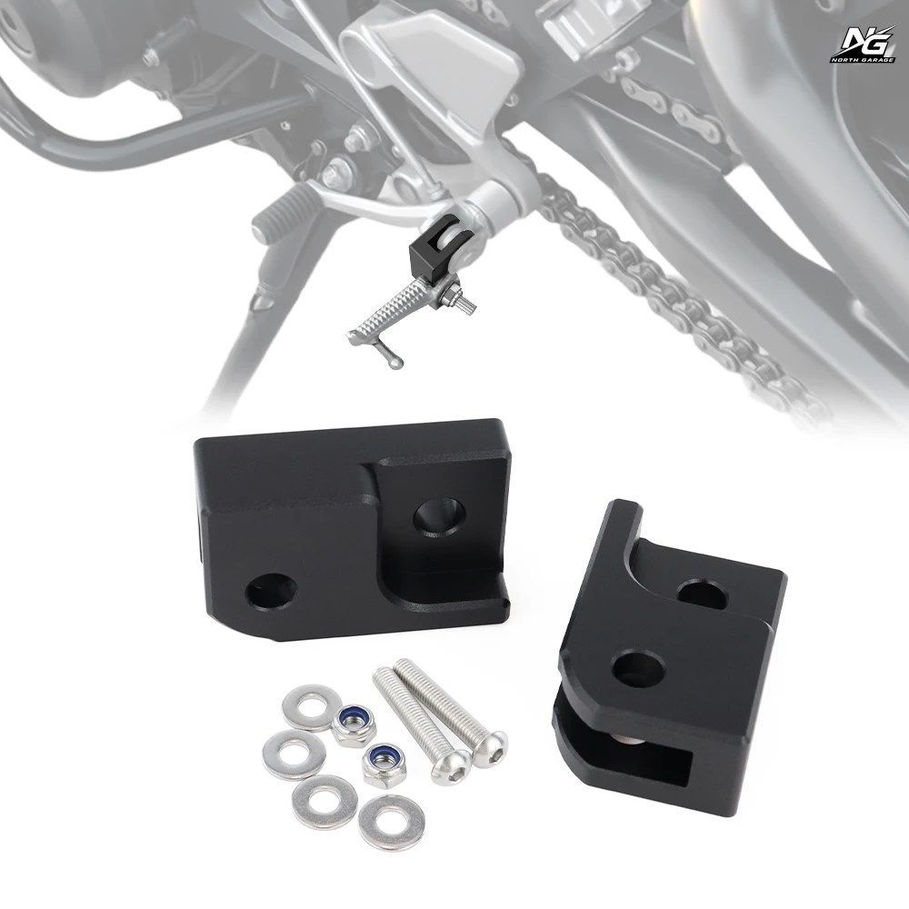 オートバイライダー用フットペグ ヤマハ FZ-09 / MT-09 2014-2020 XSR900 2016-2021 フットレスト フロントフットペグ ローダウンブラケッ