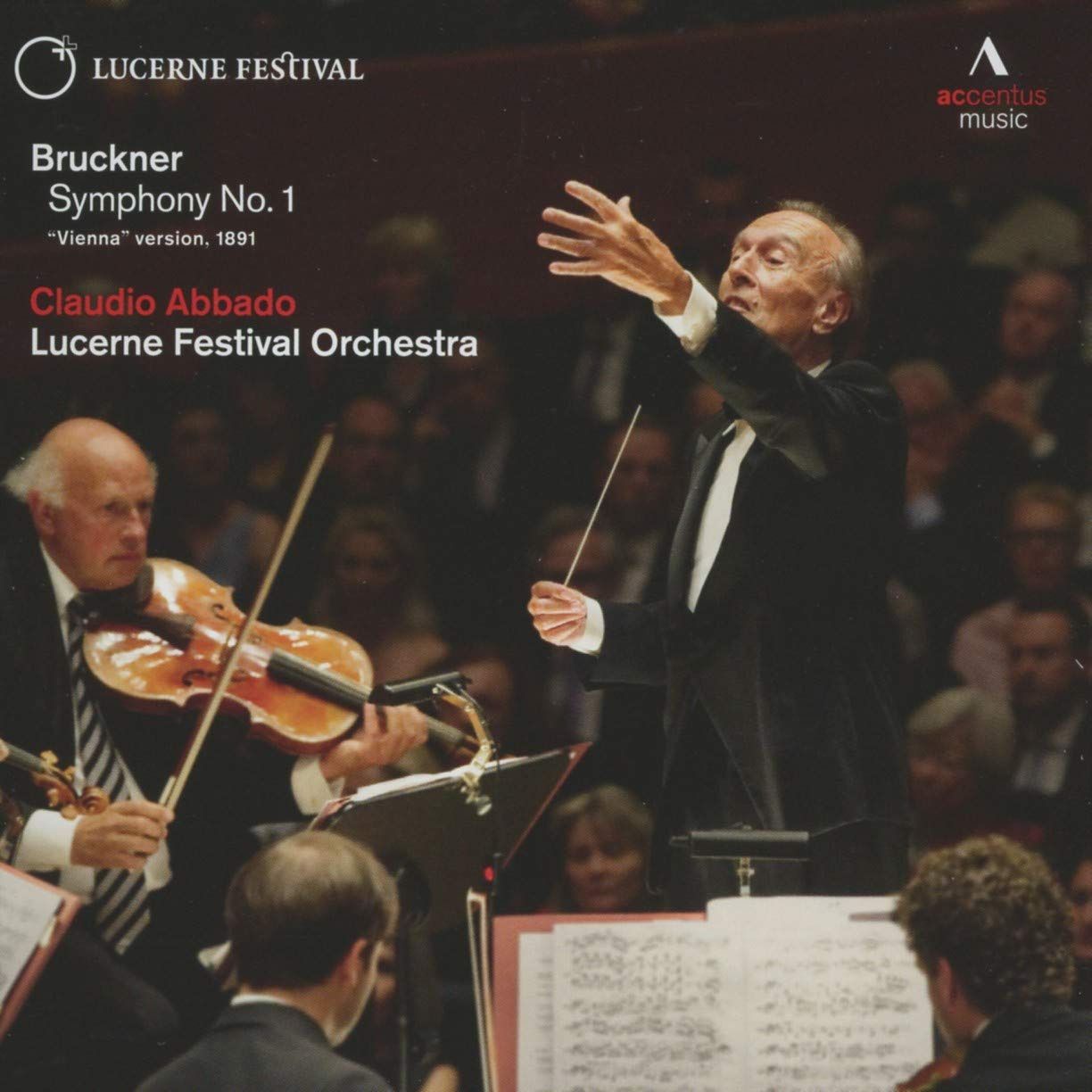 【CD】ブルックナー : 交響曲 第1番 ハ短調 WAB101 (ウィーン稿1891) (Bruckner : Symphony No.1 ''Vienna'' version, 1891 / Claudio Abbado , Lucerne Fe
