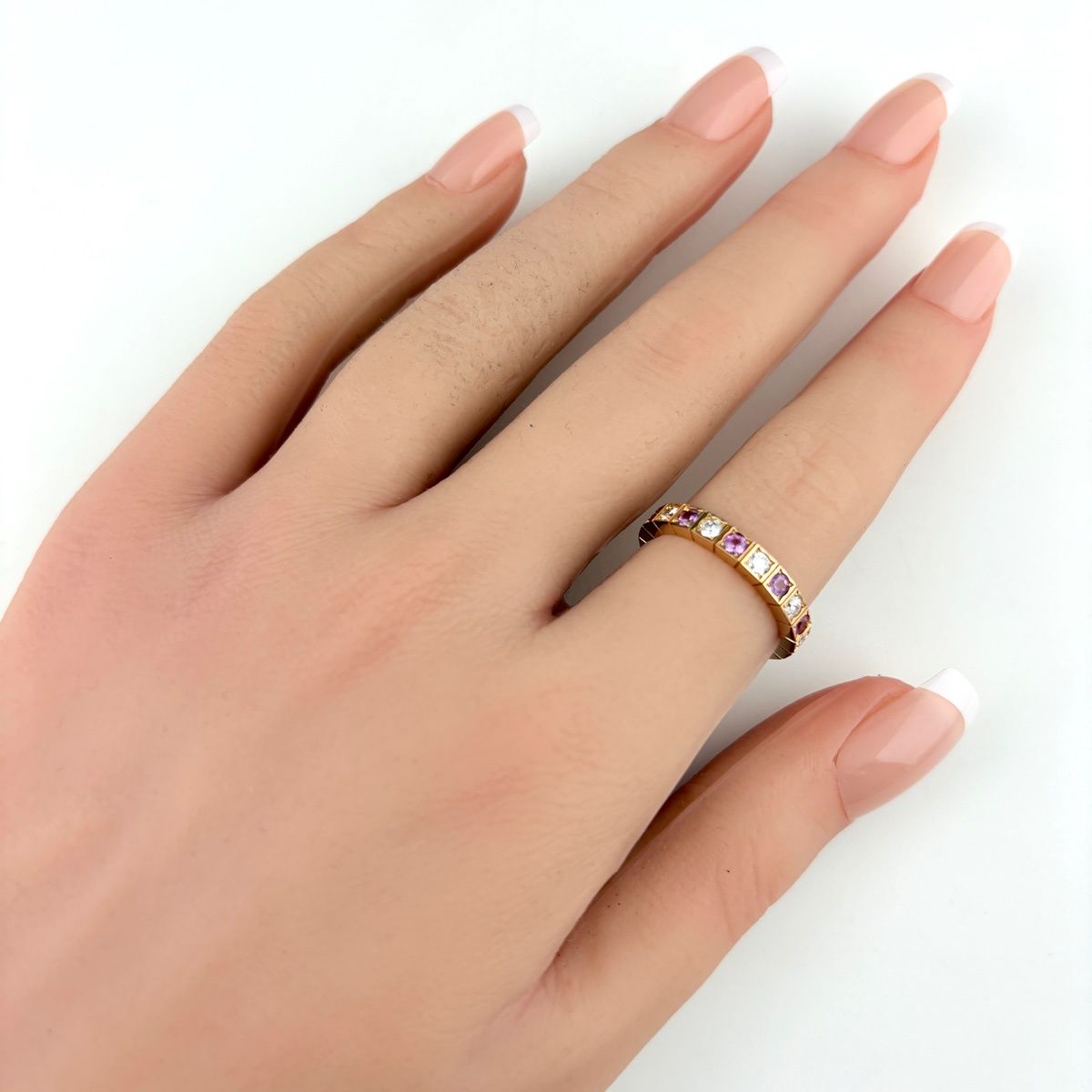 カルティエ CARTIER ラニエール リング PG ピンクゴールド 指輪 