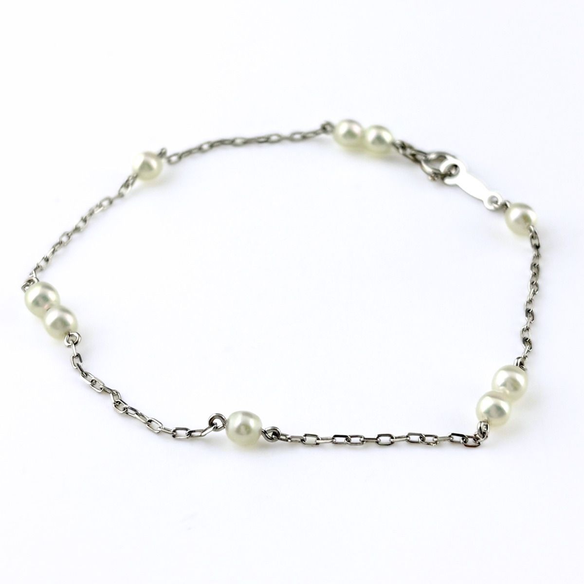 ミキモト MIKIMOTO パール ブレスレット 腕輪 真珠 ブレスレット K18 パール レディース 【中古】