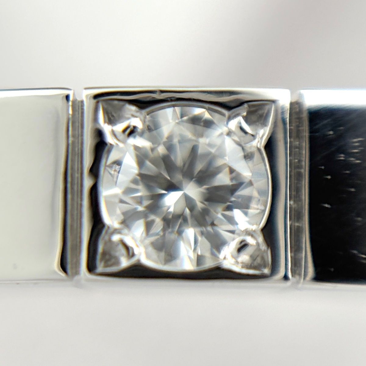 カルティエ CARTIER ラニエール リング 指輪 メレダイヤ リング 10号 