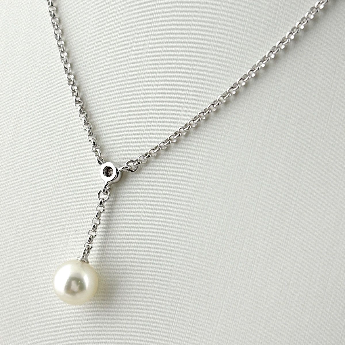 タサキ TASAKI パール ネックレス WG ホワイトゴールド ペンダント 