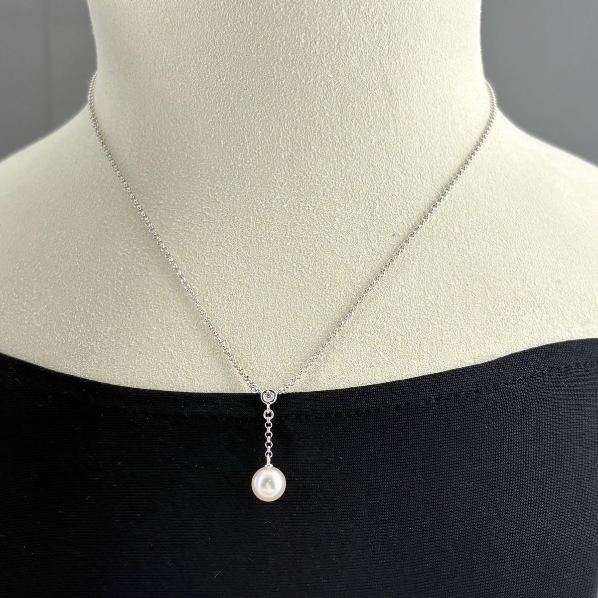 タサキ TASAKI パール ネックレス WG ホワイトゴールド ペンダント