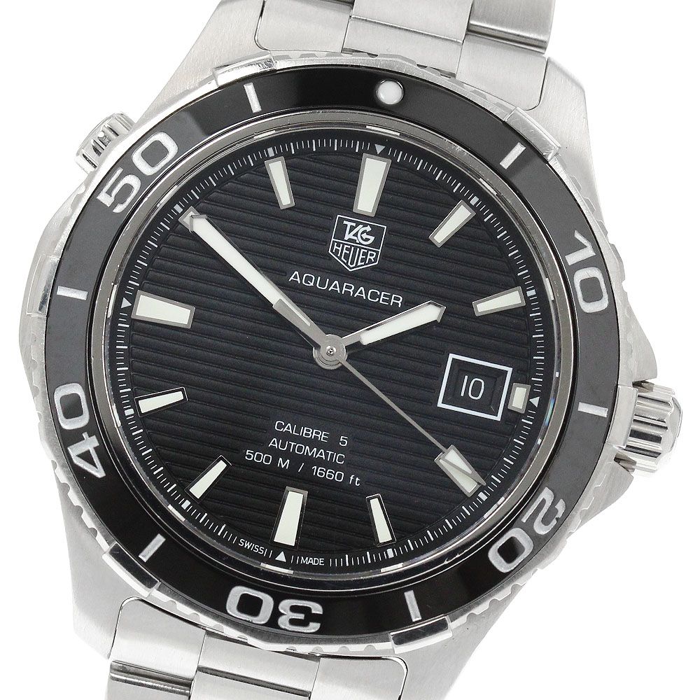 タグホイヤー TAG HEUER WAK2110.BA0830 アクアレーサー キャリバー5 デイト 自動巻き メンズ 保証書付き_961504 102,685円