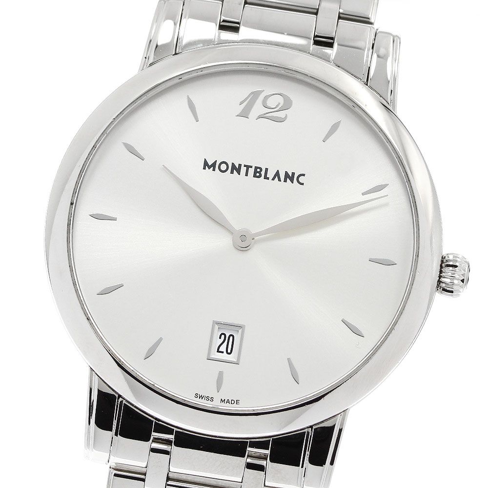 モンブラン MONTBLANC 7239 スター クラシック デイト クォーツ メンズ _957225