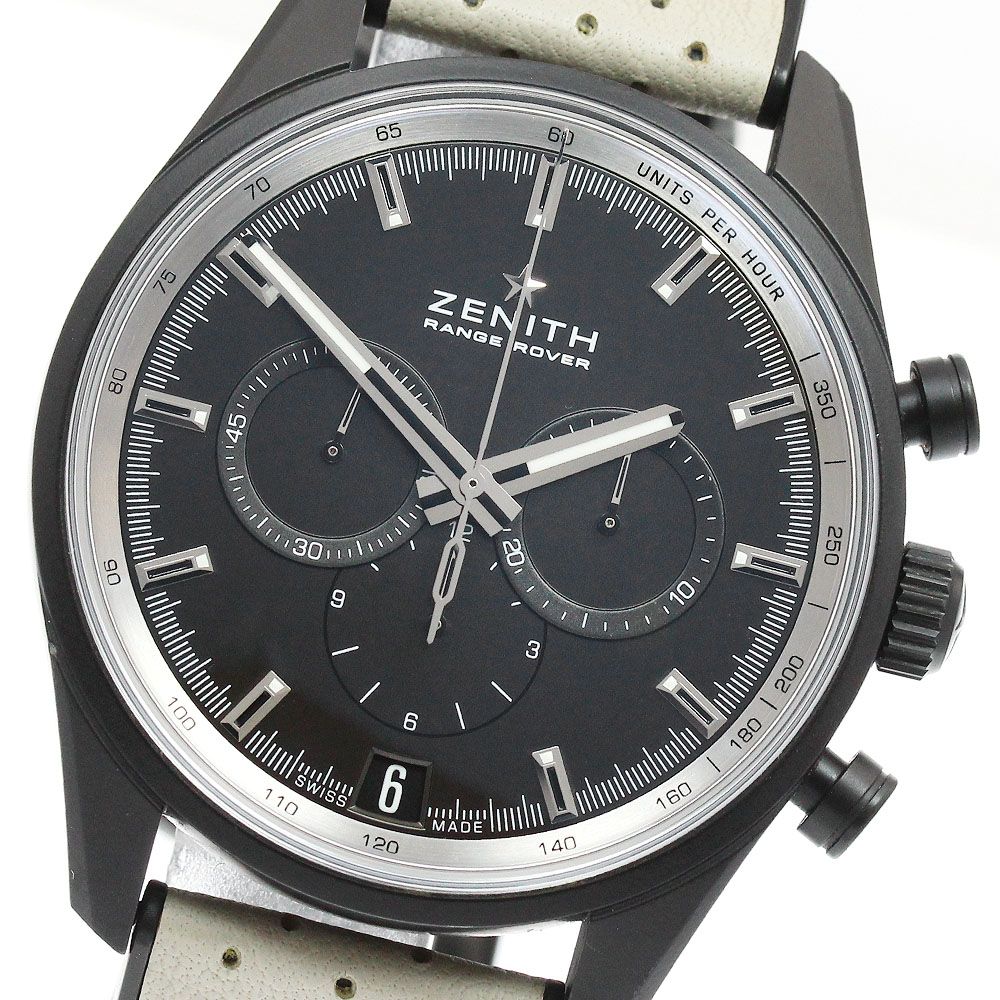 ゼニス ZENITH 24.2040.400/27.R797 クロノマスター エルプリメロ レンジローバー 自動巻き メンズ 箱・保証書付き_961599