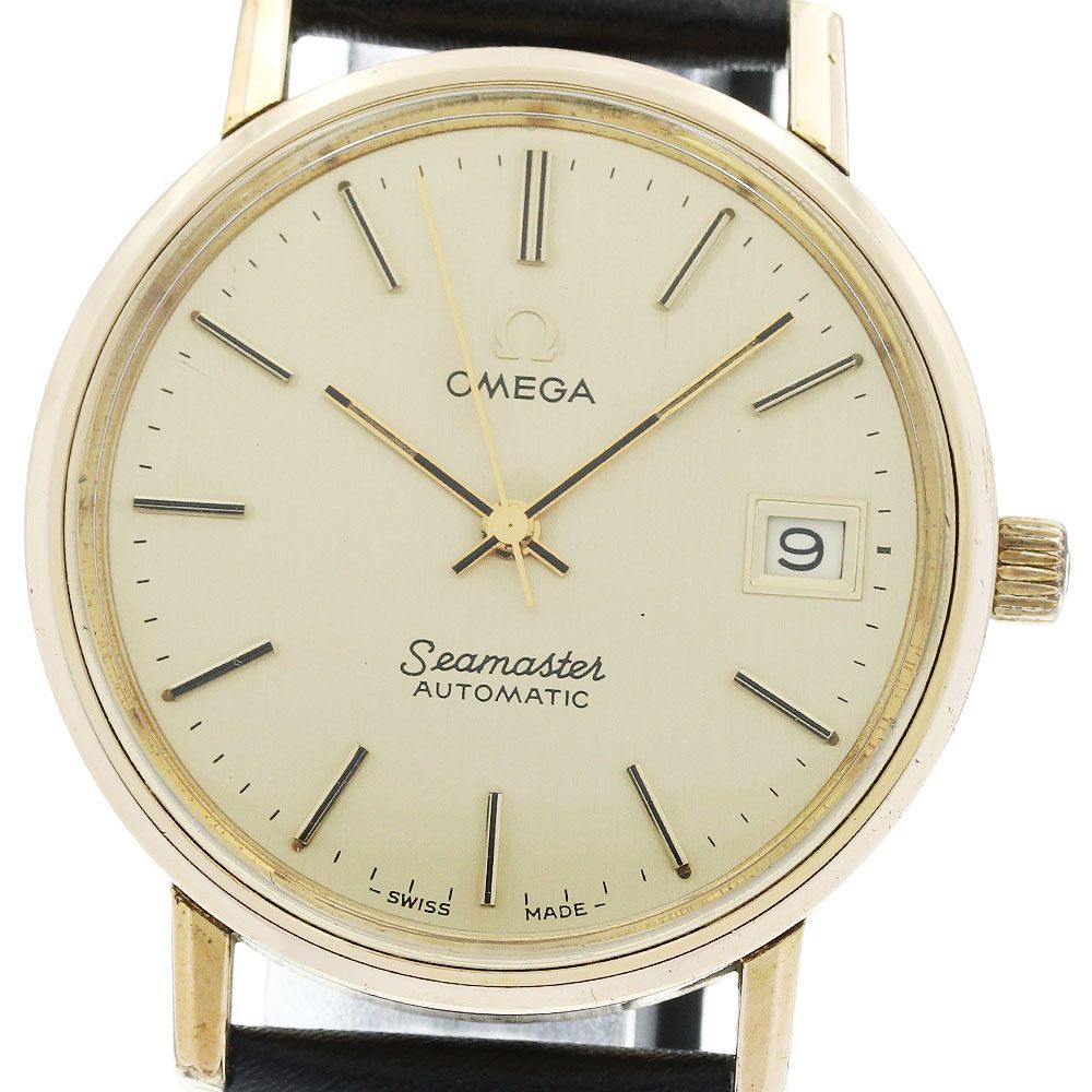 オメガ OMEGA 166.0202 シーマスター デイト Cal.1012 自動巻き メンズ _951615