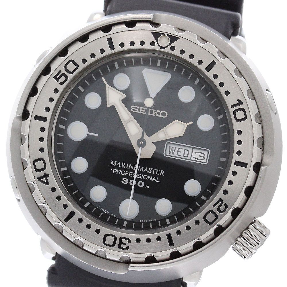 セイコー SEIKO SBBN017/7C46-0AC0 マリンマスター デイデイト クォーツ メンズ 内箱・保証書付き_960800