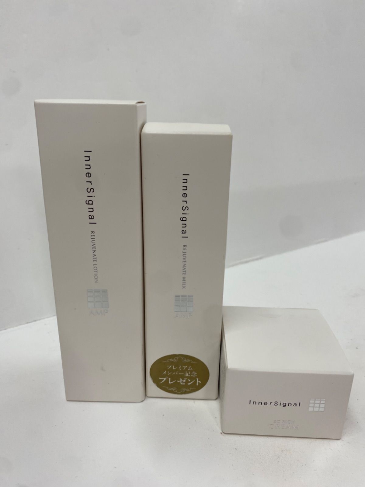 M4716 InnerSignal インナーシグナル SCリッチクリーム 20g・リジュブネイトローション 100ml・リジュブネイトミルクG 60ml 計3点セット