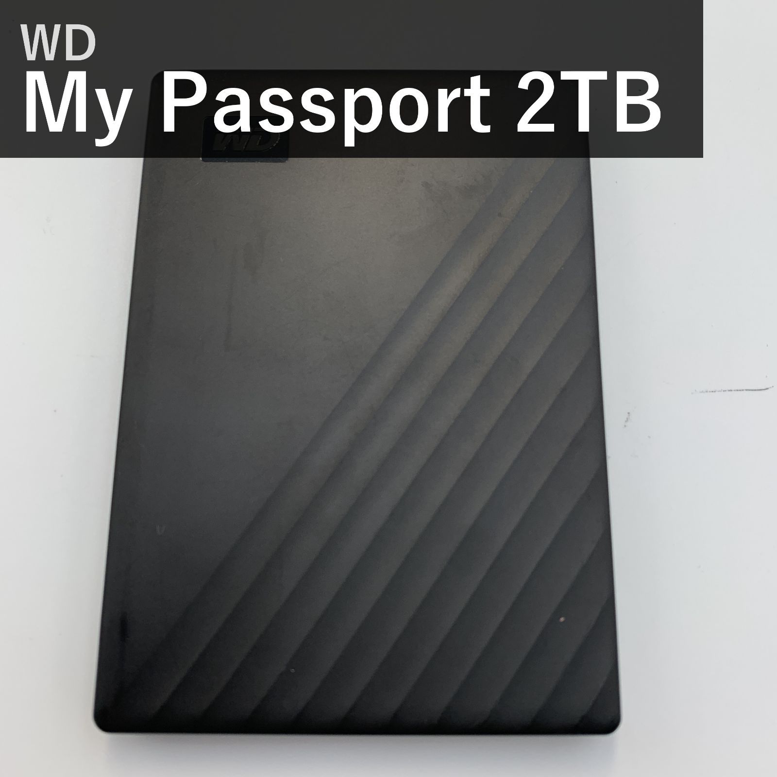 【動作確認済】Western Digital USB3.0 外付けHDD 4TB Western WD Digital USB3.0ポータブルHDD 動作確認済み A-マイクロ