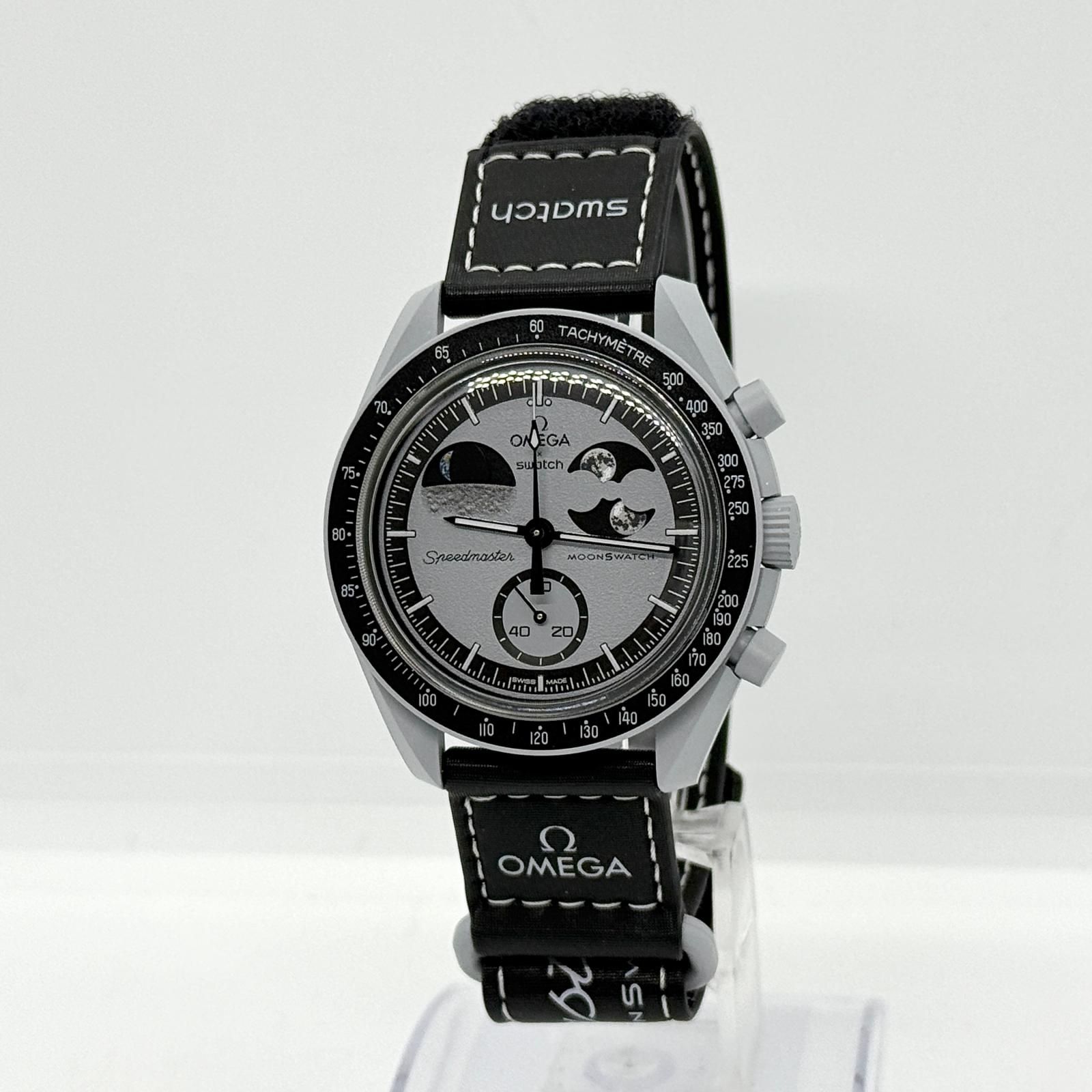 OMEGA オメガ ×スウォッチ スピードマスター ミッション トゥ アース 