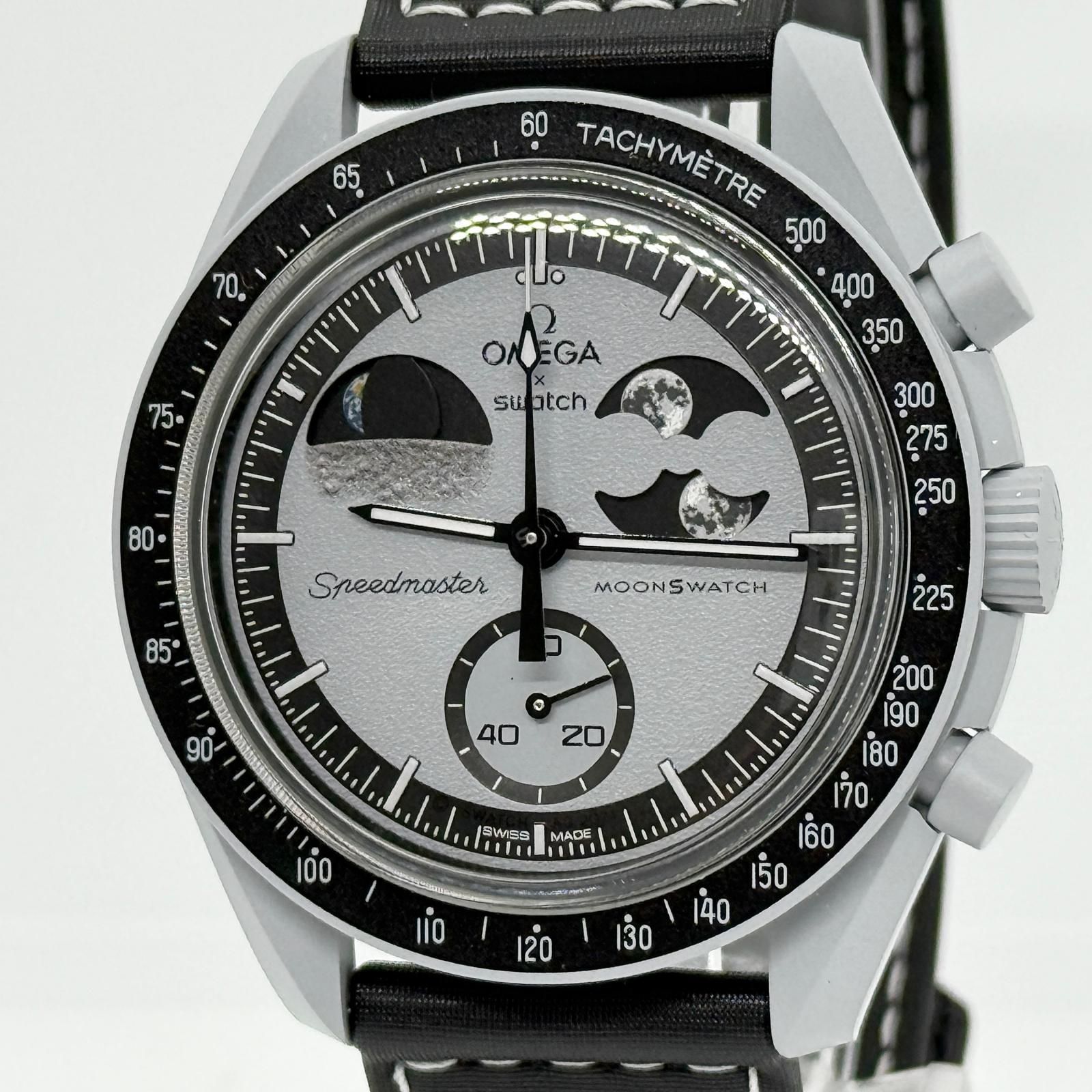 OMEGA オメガ ×スウォッチ スピードマスター ミッション トゥ アース 