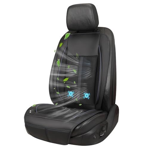 カークールシート ファン外付タイプ 12V電圧 カーシートカバー 3段調整 冷風 送風 エアーカーシート USBポート2個付き 静音 振動機能搭載 通気性 座り心地がよい 取り付け簡単 暑さ対策 日本語説明書付きe f04c5c2c